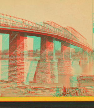 Newport and Cincinnati bridge. 1865?-1895?