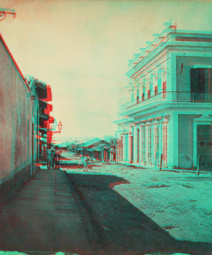 Street. Cienfuegos, Cuba. 1864