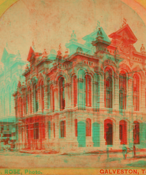 Harmony Club and Opera House, Galveston, Texas. 1865?-1900 1865-1900