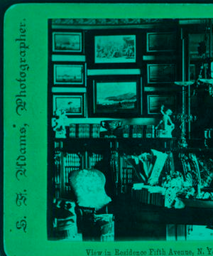 View in Residence, Fifth Avenue, N. York. [1860?]-1925 [ca. 1860]