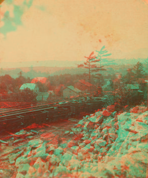 View of No. 1 Head on Gypsy Road, Scranton, Pennsylvania. 1870?-1915?