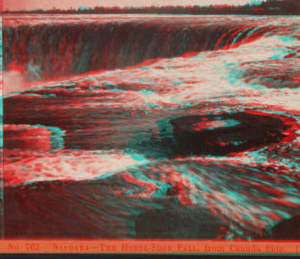 Niagara - The Horse Shoe-Fall, from Canada side. [1863?-1880?]