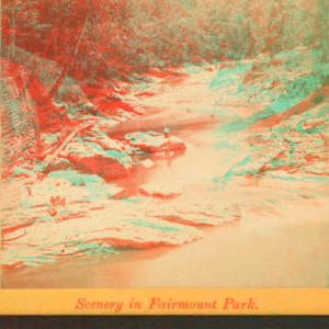 On the Wissahickon. 1865?-1880?