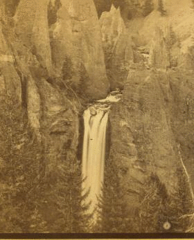 Tower Falls and canyon. 1876?-1903?
