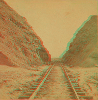 [Cut in Echo Canyon.] 1869?-1872?