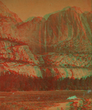 The Yosemite Falls, 2634 ft. high. 1860?-1874?