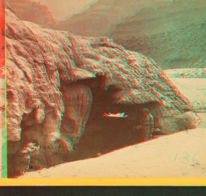 Grotto Spring, Grand CaÒon, Colorado River. 1871