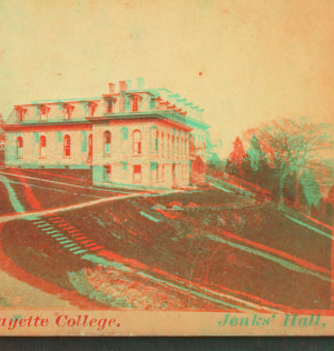 Jenks' Hall, Lafayette College. 1863?-1880?