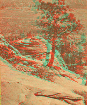 On the Color. plateau, near Zion National Park, Utah. 1871-1874