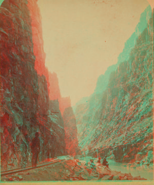 [Grand Canyon of the Arkansas.] 1865?-1902?