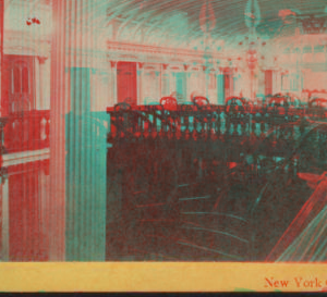 [Interior view of a steamship.] [1858?-1915?]