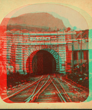 Hoosac Tunnel, west end. 1865?-1885