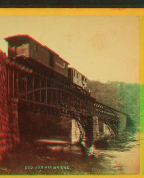 Juniata Bridge. 1870?-1880?