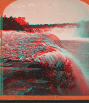 Niagara Falls Point view. 1869?-1880?