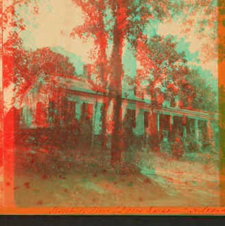 Front of Mrs Edgar's House -  "Hillside" 1859?-1900?