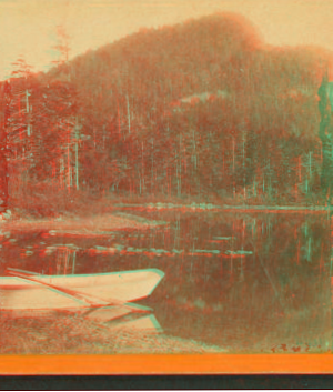 Echo Lake near the outlet. 1863?-1875?