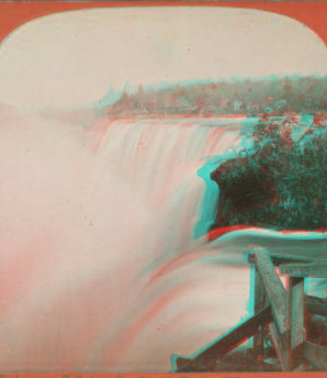 American Falls from Goat Island, Niagara, N.Y. 1860?-1895?