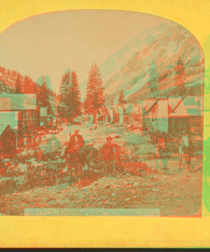 Alta City, Little Cottonwood Canyon, Utah. 1865?-1897