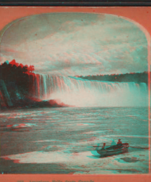 American Falls from Canada. 1869?-1880?