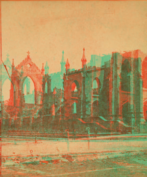 Ruins of the Cathedral, Charleston, S.C. 1860?-1903?