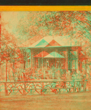 Summer house in square, Cleveland. 1865?-1899