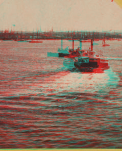 New York Ferry Boat. 1858?-1910? [ca. 1865]