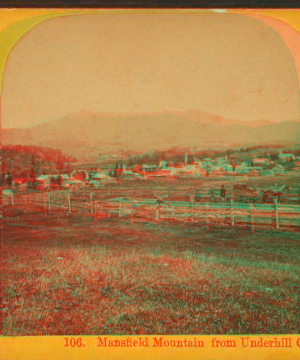 Mansfield Mountain from Underhill Center. 1863?-1880?