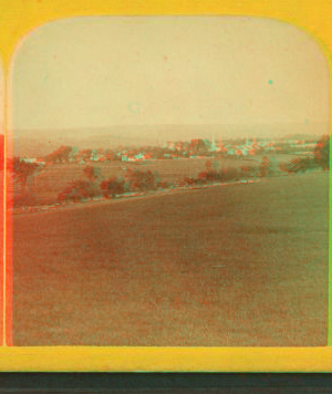 [View of Barre from Col. Robinson's.] 1869?-1885?