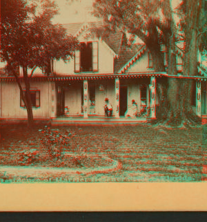 Residence of Harriet Beecher Stowe, Florida. [ca. 1880] 1873?-1895?