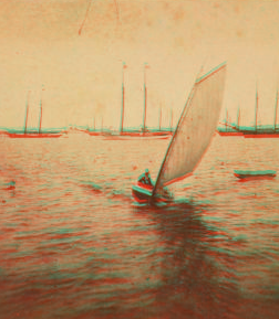 Newport sailboat. 1859?-1885?