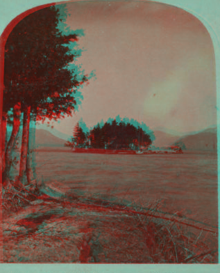 Recluse Island, Lake George. [1860?-1895?]