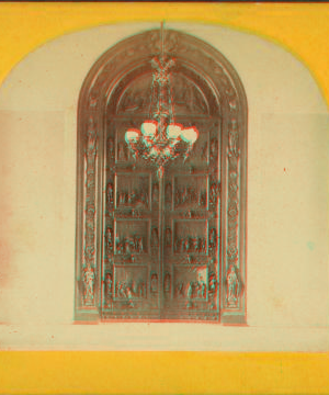 Bronzed Door, (In United States Capitol.) 1865?-1875? 1865-1875