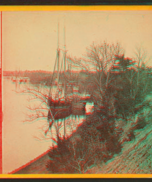 Jones Landing, South side James River, looking down. 1865?-1896?