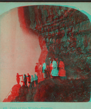 Cave of the Winds, Niagara. 1865?-1880?