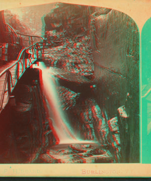 Cascade in Flume. [1875-1902] 1858?-1890?