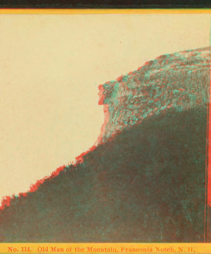 Old Man of the Mountain, Franconia Notch, N.H. 1858?-1875?