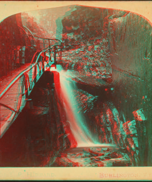 Cascade in Flume. [1875-1902] 1858?-1890?