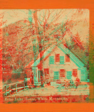 Echo Lake House, White Mountains. 1858?-1890?