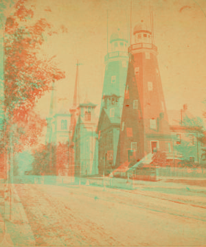 Portland Observatory [and lighthouse]. 1865?-1883?