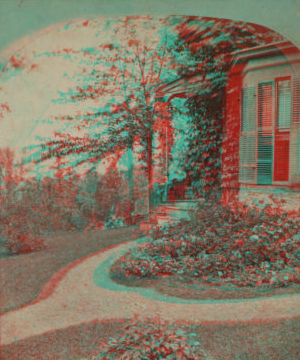 "Glen Side." The residence of J. T. Earl, Ithaca, N.Y. (porch view). [1879?-1883?]