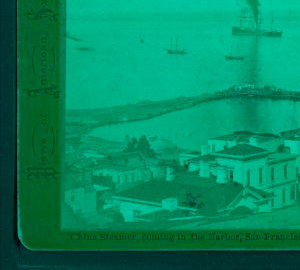 China Steamer, coming in the Harbor, San Francisco, Cal. 187- 1858?-1906?