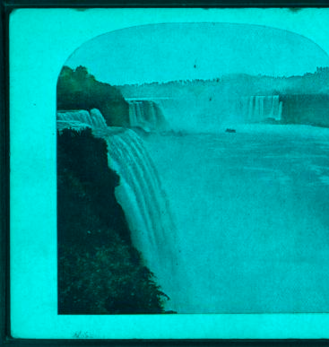 Falls from Prospect Point, Niagara Falls, U.S.A. [1859?-1885?]