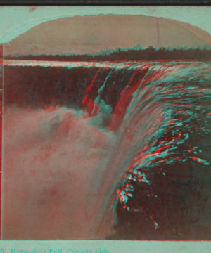 Horseshoe Fall, Canada side. 1865?-1880?