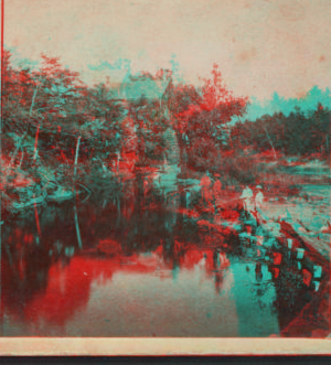 View on Catskill Creek. [1863?-1880?]