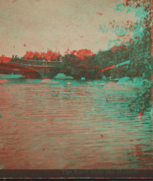 The Lake from the Ramble. [1860?-1900?]