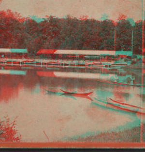 Prospect Park lake. [1870?-1890?]