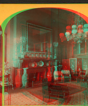 Red Room, President's House. 1859?-1910?