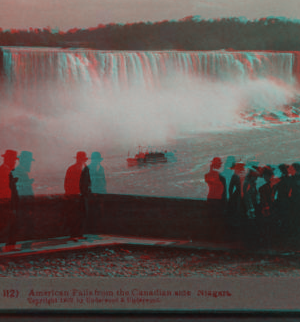 American Falls from the Canadian side, Niagara. 1895-1903