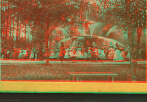 Park Fountain playing. 1867?-1900?