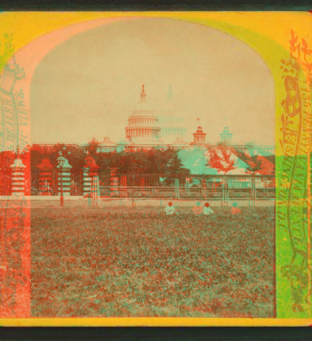 Botanic Garden and Capitol. 1865?-1910? [ca. 1880]